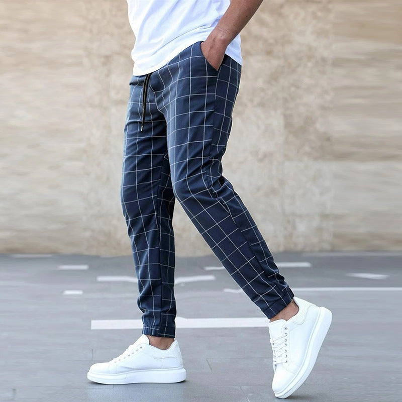 Celso – Men's Checkered Jogger Pants