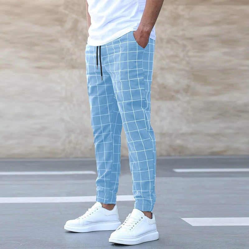 Celso – Men's Checkered Jogger Pants