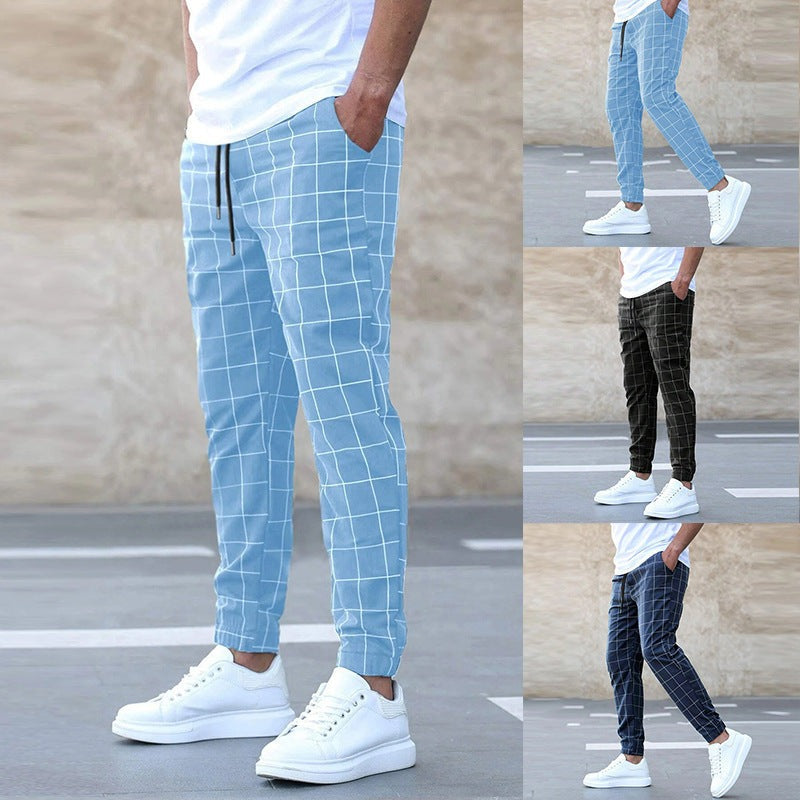 Celso – Men's Checkered Jogger Pants