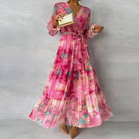 Elviira™ | Elegant Maxi Dress with a Summer Vibe