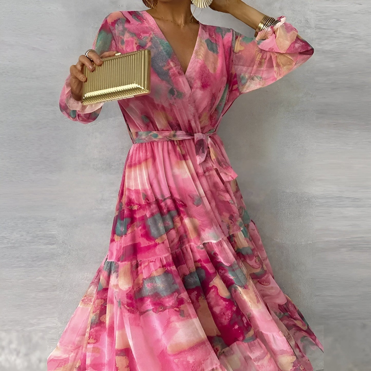 Elviira™ | Elegant Maxi Dress with a Summer Vibe