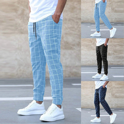Celso – Men's Checkered Jogger Pants